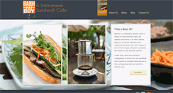 Desktop Screenshot of banhmiboy.com