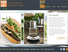 Tablet Screenshot of banhmiboy.com